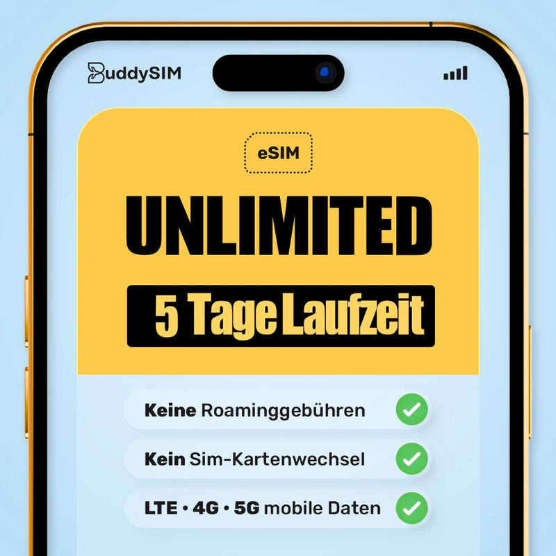 eSIM Spanien Unlimited