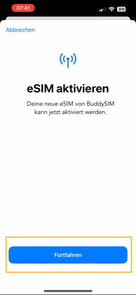 eSIM aktivieren auf iPhone 16 Plus – Schritt-für-Schritt Anleitung – BuddySIM