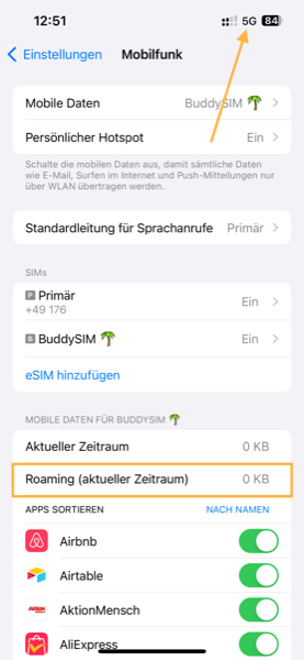 eSIM aktivieren auf iPhone 16 Plus – Schritt-für-Schritt Anleitung – BuddySIM