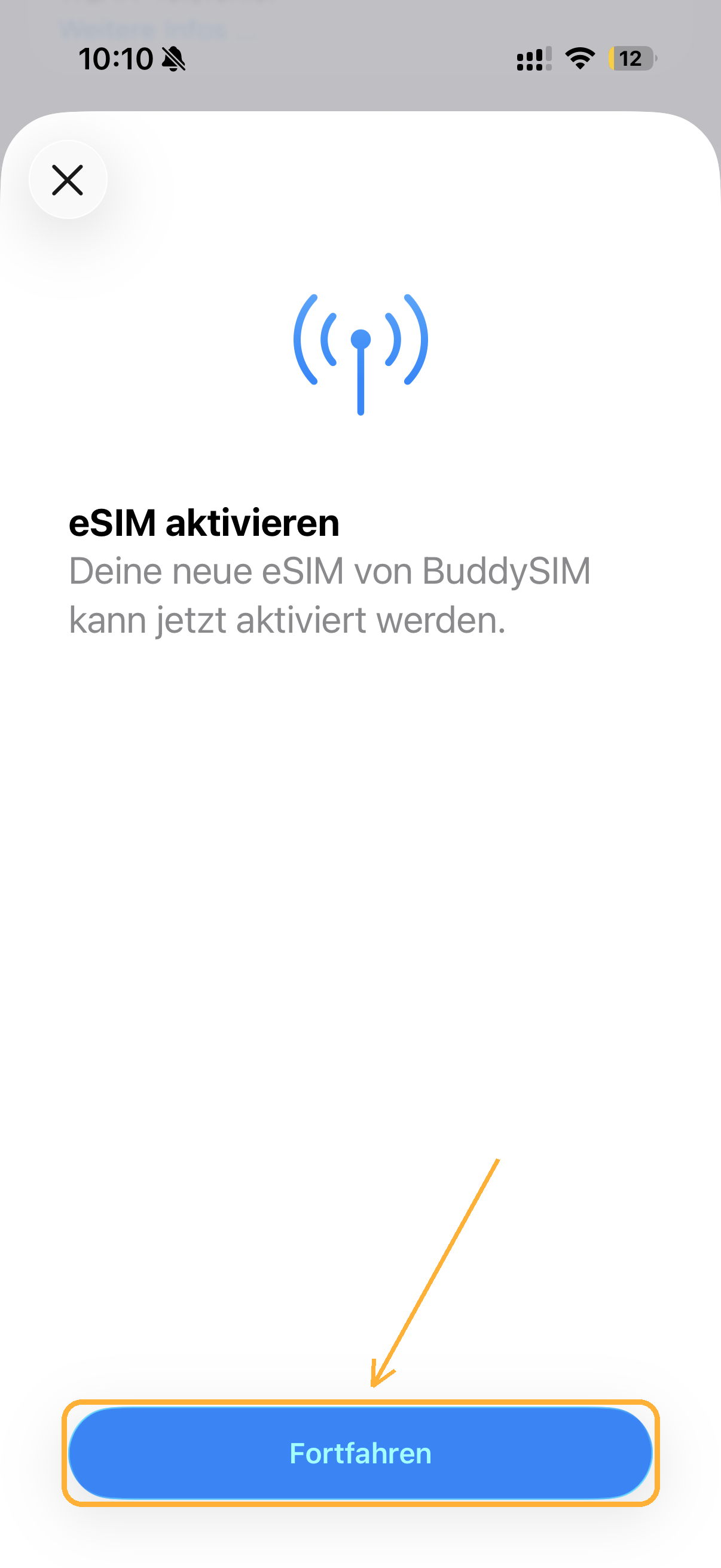 eSIM aktivieren auf iPhone Duo – Schritt-für-Schritt Anleitung – BuddySIM