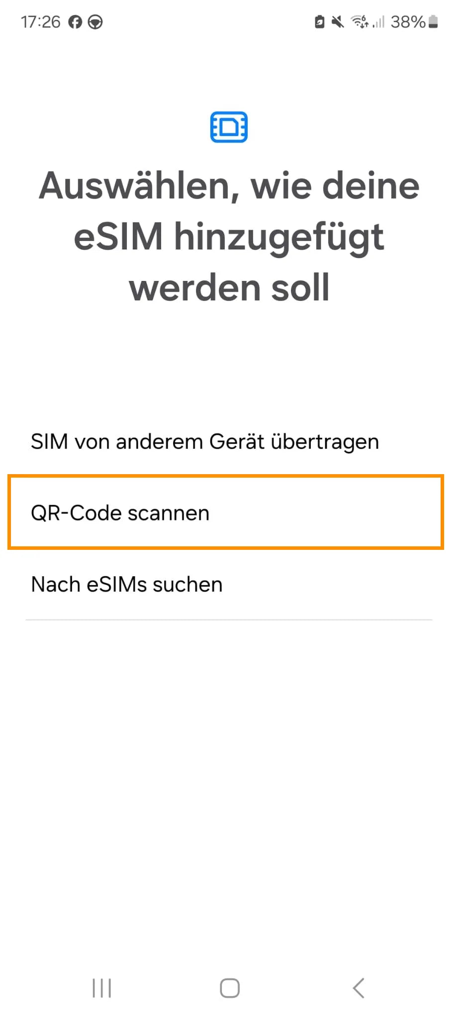 eSIM aktivieren auf Samsung Galaxy Note 20 Ultra 5G – Schritt-für-Schritt Anleitung – BuddySIM