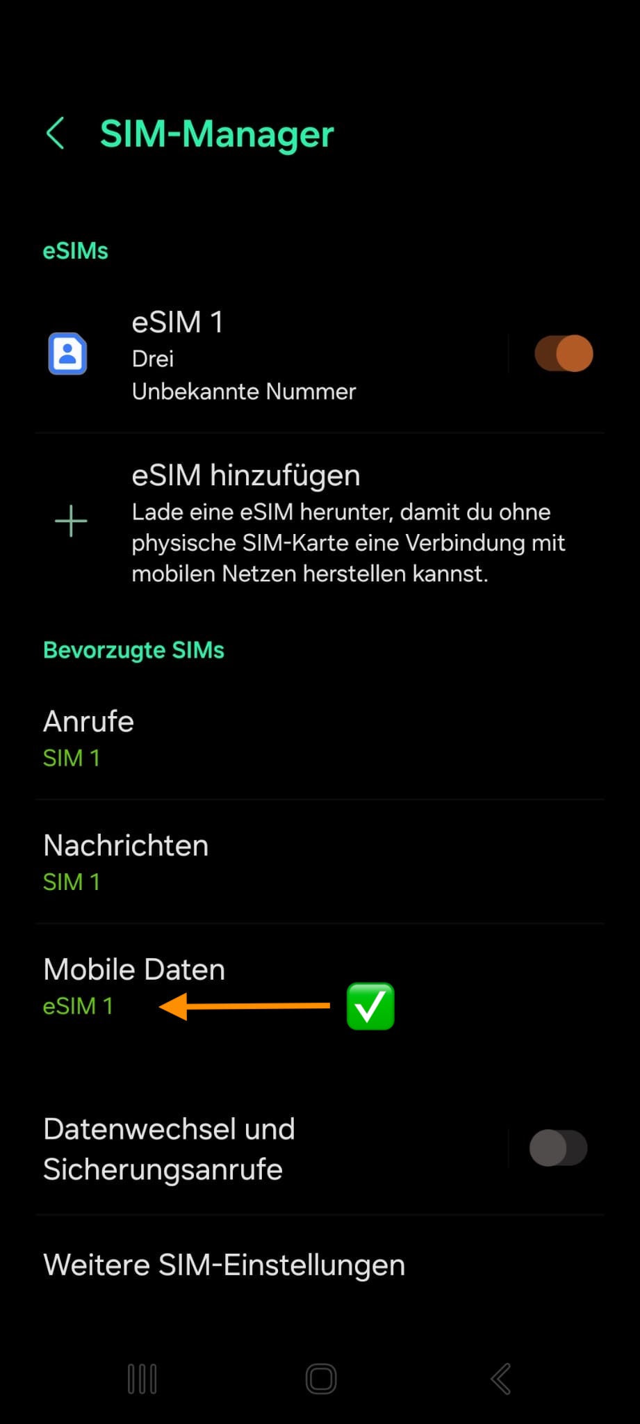 eSIM aktivieren auf Samsung Galaxy S20+ – Schritt-für-Schritt Anleitung – BuddySIM